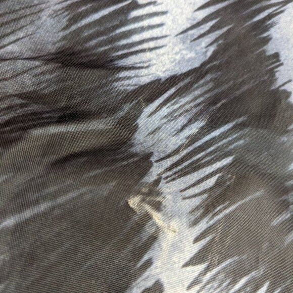 VNTG 90s CHALK LINE NFL FANIMATION Chicago Bears Football All Over Print Jacket - Picture 4 of 10